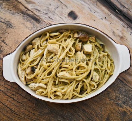 Chicken With Spinach Fettuccini
