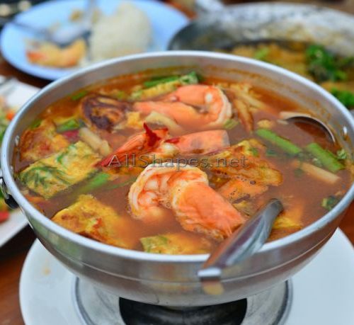 Spicy Thai Shrimp Soup